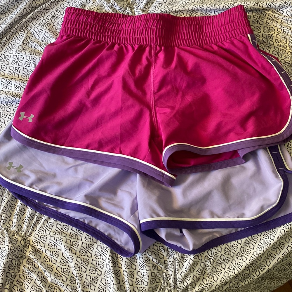 Two pairs of under Armour shorts